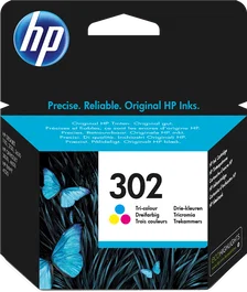 HP 302 Cartucho de Tinta Tricolor Original