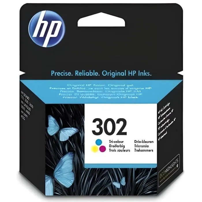 HP 302 Cartucho de Tinta Tricolor Original