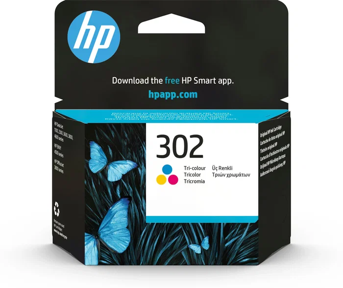 HP 302 Cartucho de Tinta Tricolor Original