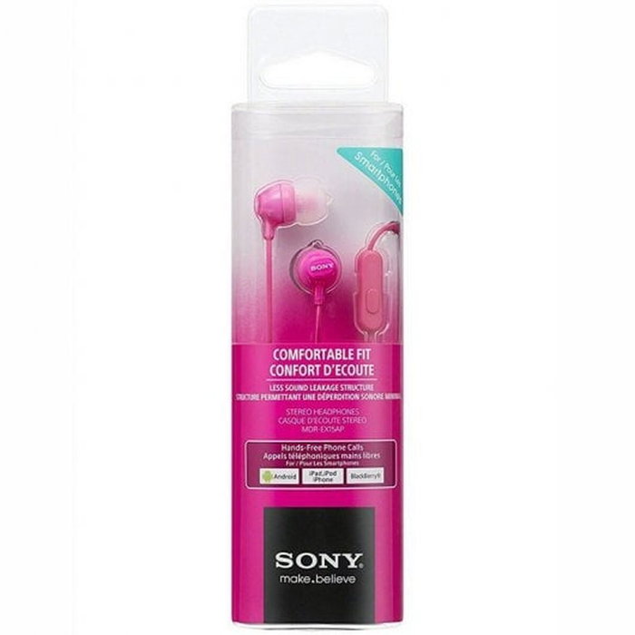 Sony MDR-EX15LPPI Auricular in-ear Rosa