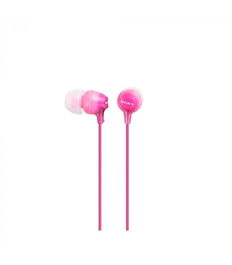 SONY Auriculares In-Ear Rosa - Diseño compacto y portátil para uso diario