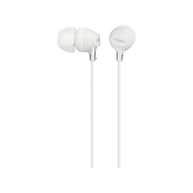 Sony MDREX15LPW Auriculares Intrauditivos con Jack 3.5, Blancos