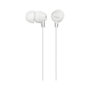 Sony MDREX15LPW Auriculares Intrauditivos con Jack 3.5, Blancos