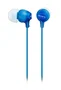 Sony Auriculares Intraurales Alámbricos MDR-EX15LP Azul para Música, Conector Jack 3.5mm, Cable de 1.2m, Frecuencia 8-22000 Hz