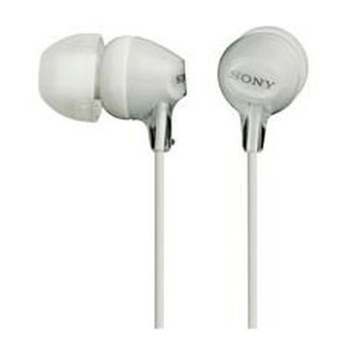 Sony MDR-EX15AP Auriculares Intrauditivos con Micrófono, Blanco