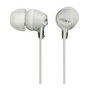 Sony MDR-EX15AP Auriculares Intrauditivos con Micrófono, Blanco