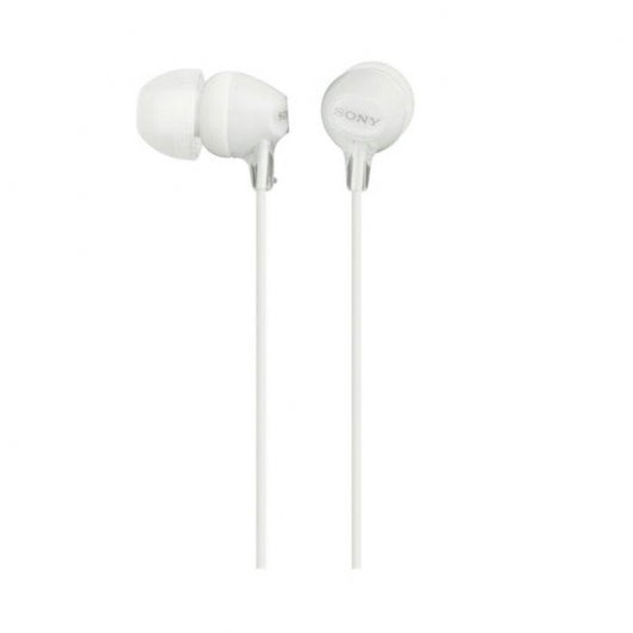 Sony MDR-EX15AP Auriculares Intrauditivos con Micrófono, Blanco