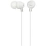 Sony MDR-EX15AP Auriculares Intrauditivos con Micrófono Jack 3.5 mm - Blancos