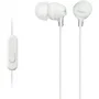 Sony MDR-EX15AP Auriculares Intrauditivos con Micrófono Jack 3.5 mm - Blancos
