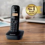 Panasonic KX-TG1611 Teléfono Inalámbrico DECT Negro