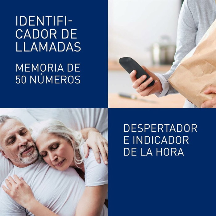 Panasonic KX-TG1611 Teléfono Inalámbrico DECT Negro