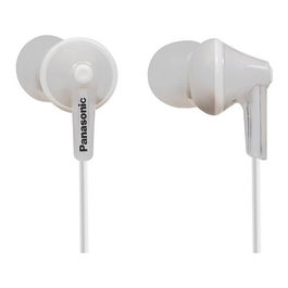 Panasonic RP-HJE 125 E-W Auriculares In-Ear Blancos Cableados 1.1m 10-24000Hz 9mm Neodimio Conector 3.5mm