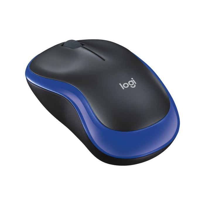 Logitech Ratón Inalámbrico M185 Azul, Fiable Plug-and-Play con 12 Meses de Batería