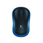 Logitech M185 Ratón Inalámbrico Óptico Negro/Azul
