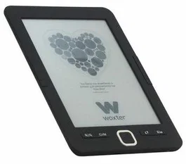 Woxter Scriba 195 eBook Lector de Libros Electrónicos 6" (15.2 cm) Pantalla E Ink 4 GB, Negro
