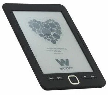Woxter Scriba 195 eBook Lector de Libros Electrónicos 6" (15.2 cm) Pantalla E Ink 4 GB, Negro