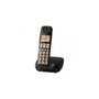 Panasonic KX-TGE310SP Teléfono inalámbrico con teclas grandes, Negro