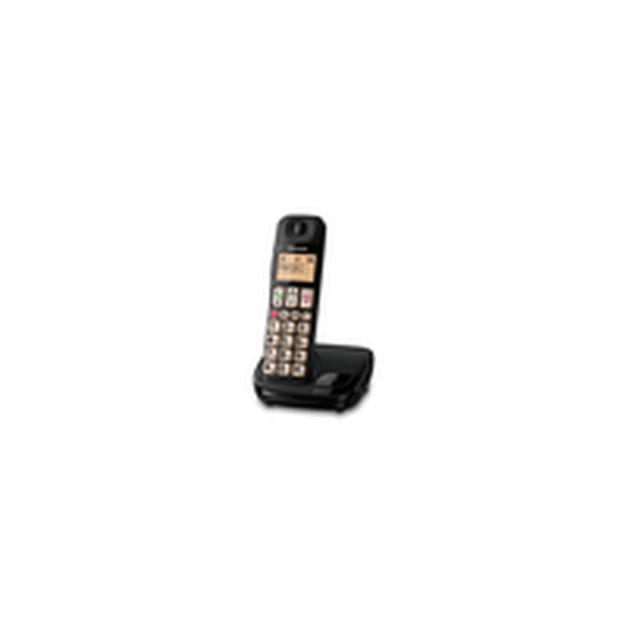 Panasonic KX-TGE310SP Teléfono inalámbrico con teclas grandes, Negro Panasonic KX-TGE310SP Teléfono inalámbrico con teclas grandes, Negro