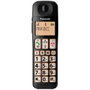 Panasonic KX-TGE310SP Teléfono inalámbrico con teclas grandes, Negro