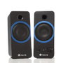 NGS GSX-200 Altavoces Gaming 2.0 Negro/Azul 20W