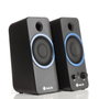NGS GSX-200 Altavoces Gaming 2.0 Negro/Azul 20W