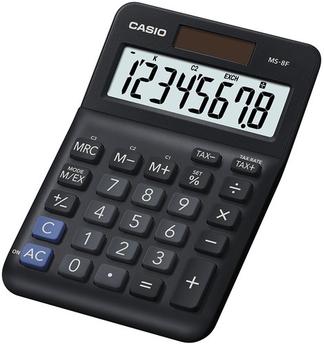 Calculadora Sobremesa Casio 8 Digitos Ms-8F Calculadora Sobremesa Casio 8 Digitos Ms-8F