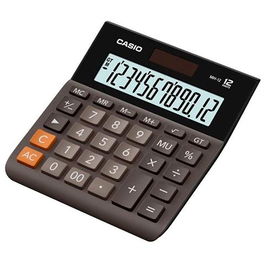 Casio Calculadora de Oficina Sobremesa MH-12B 12 Dígitos Negro