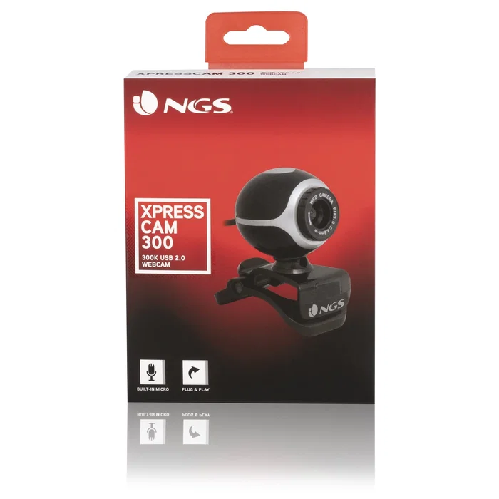 NGS Xpresscam 300 Webcam Full HD 8MP USB 2.0