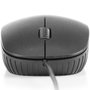 NGS Flame Ratón Óptico 1000 DPI USB Negro