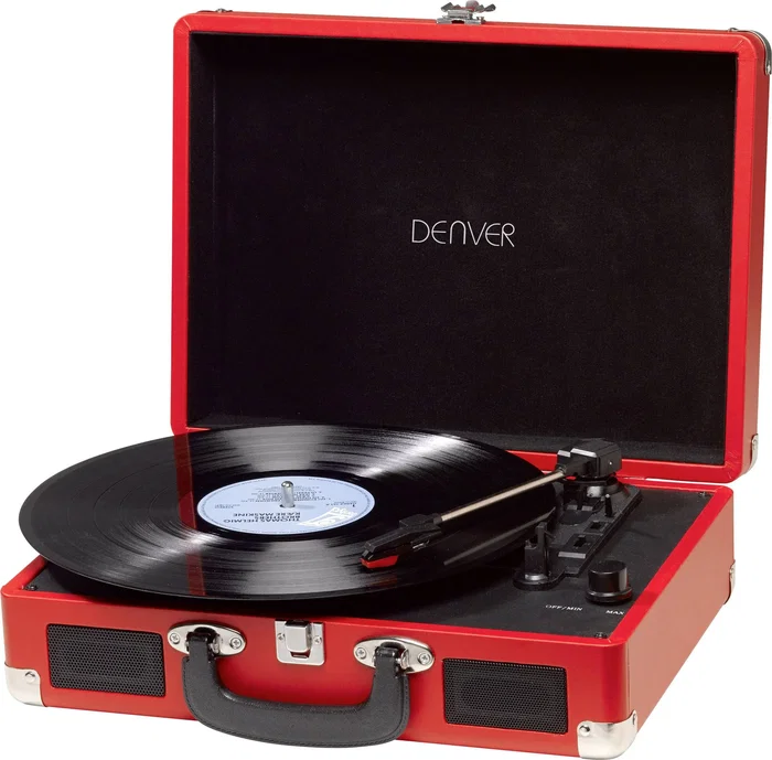 Denver VPL-120RED Tocadiscos Rojo