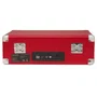 TOCADISCOS DENVER VPL-120 RED - ALTAVOCES 2X 1W - SALIDA PARA AMPLICADOR - USB TIPO B - SOFTWARE DE GRABACIÓN PARA CONVERTIR VINILOS AL PC