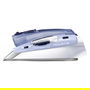 Rowenta DA1510F1 Focus Travel Plancha a Vapor de Viaje, Suela Microsteam 200, 1000W, Vapor 45 g/min, Doble Voltaje 120-240V, Azul/Blanco con Funda