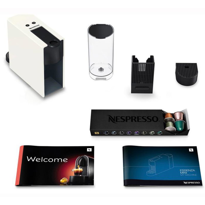 Krups Nespresso Essenza Mini XN1101 Blanca Krups Nespresso Essenza Mini XN1101 Blanca