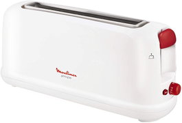 Moulinex Tostadora Principio Blanca con Ranura Larga de 25 cm