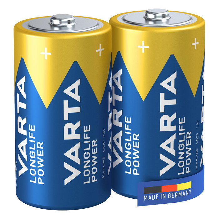 VARTA Batería C (LR14) High Energy 1,5V - Pack de 2 VARTA Batería C (LR14) High Energy 1,5V - Pack de 2