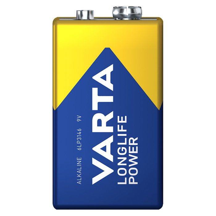 Varta Pila Alcalina Longlife Power 9V 6LR61 Varta Pila Alcalina Longlife Power 9V 6LR61
