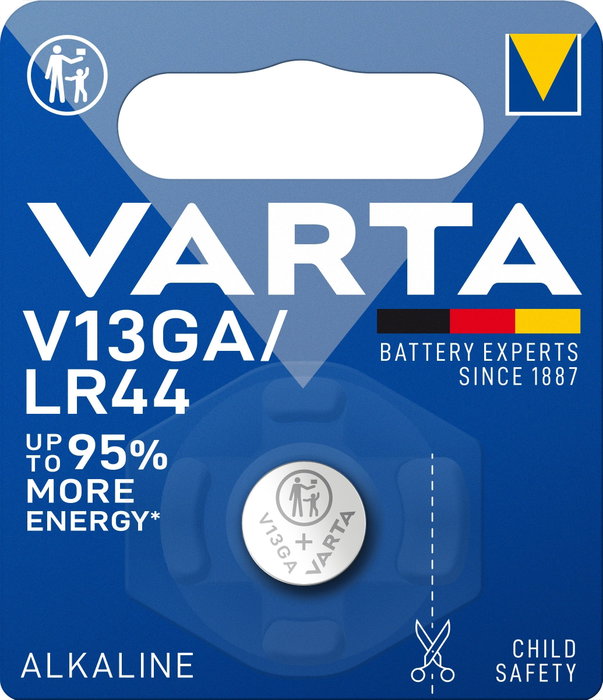 Varta Pila de Botón Alcalina V13GA/LR44 1,5 V