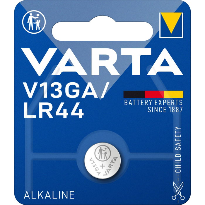 Varta Pila de Botón Alcalina V13GA / LR44 Varta Pila de Botón Alcalina V13GA / LR44