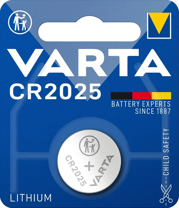 Varta CR2025 Pila de Botón de Litio 3V