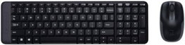 Logitech MK220 Combo Inalámbrico de Teclado Español y Ratón Negro
