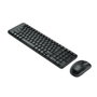 Logitech MK220 Combo de Teclado y Ratón Inalámbrico, Español, Negro