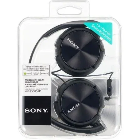 Sony MDRZX310APB Auriculares con Micrófono Jack 3.5 Negros