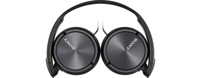 Sony Auriculares Diadema MDR-ZX310AP Negro Plegables con Micrófono