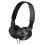 Sony Auriculares Diadema MDR-ZX310AP Negro Plegables con Micrófono