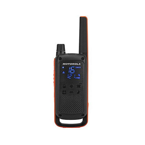 Motorola TALKABOUT T82 Pack de 2 Negro/Naranja