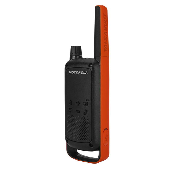 Motorola TALKABOUT T82 Pack de 2 Negro/Naranja