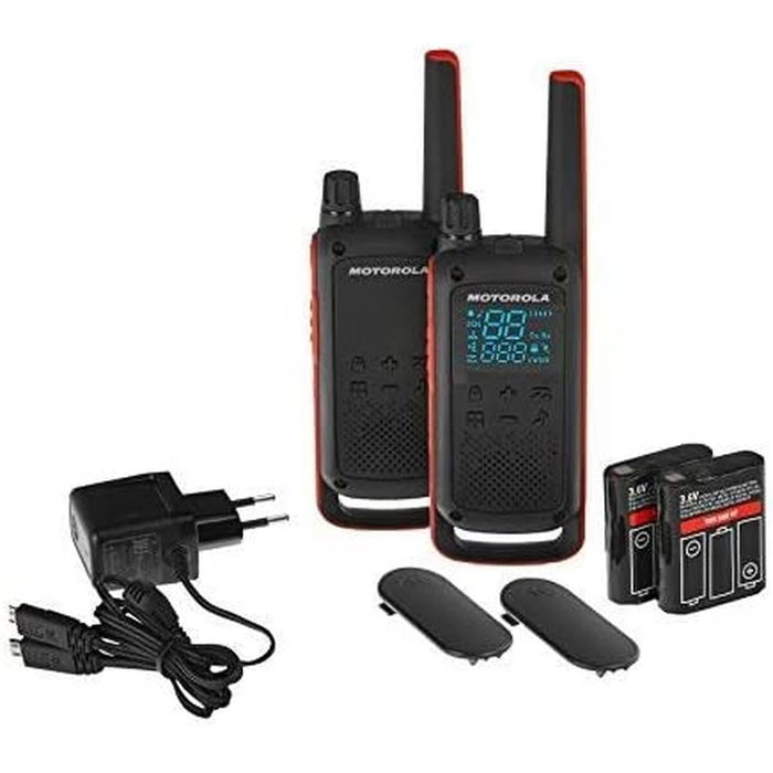Motorola TALKABOUT T82 Pack de 2 Negro/Naranja