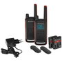Motorola TALKABOUT T82 Pack de 2 Negro/Naranja