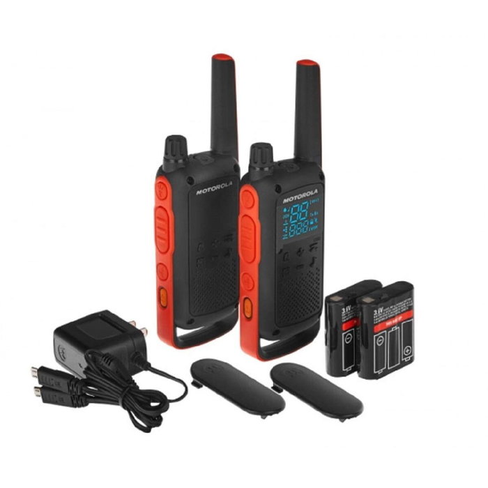 Motorola TALKABOUT T82 Pack de 2 Negro/Naranja