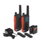 Motorola TALKABOUT T82 Pack de 2 Negro/Naranja